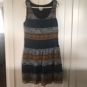 Anthropologie Maev Knit Dress